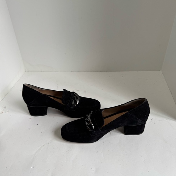 Franco Sarto LAVAL Black Suede Pump. Size 6.5 - Picture 10 of 12